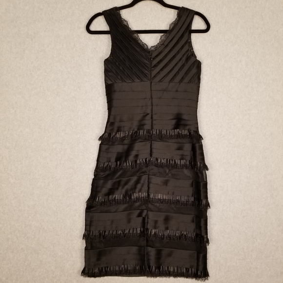 EUC MAY QUEEN Couture U S A Cocktail Dress Size 4 - Picture 7 of 8